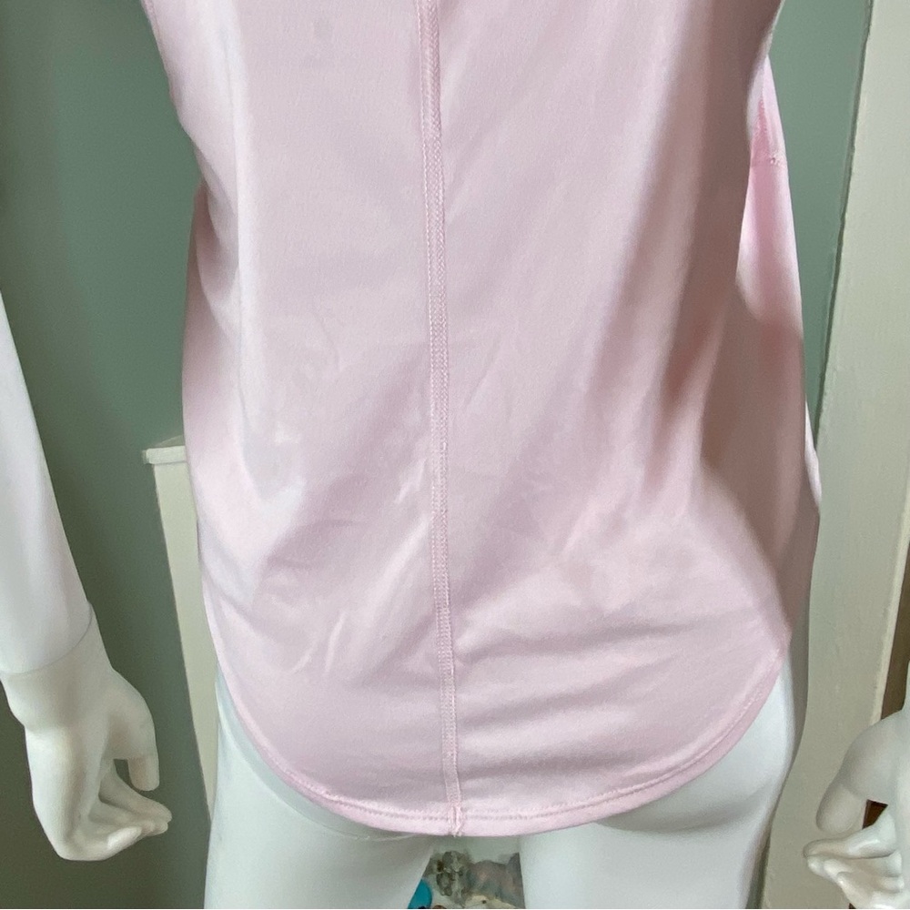 Nike Girls Child Kids Light Pink Cross-Back Tank Top Dri-Fit Large L - Picture 8 of 12